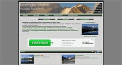 Desktop Screenshot of montagne-photos.com